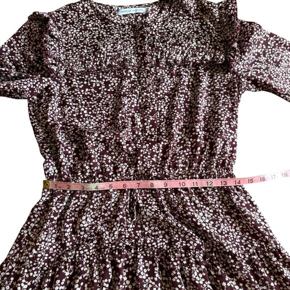 Rebecca Minkoff Selandra Floral Ruffle Dress- Size Medium - Picture 16 of 16